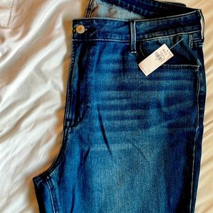 Women’s old navy high waisted wow super skinny jeans  color:Campeche.